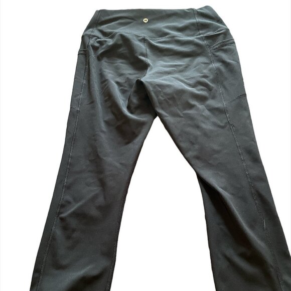 RBX Large Black Leggings with Pockets (Mid Calf) - Picture 2 of 2